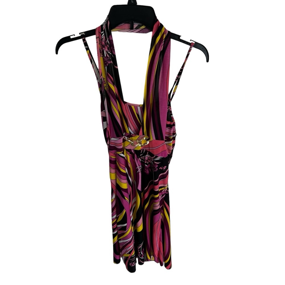 Paris Pink Women’s Halter Neck Mini Dress